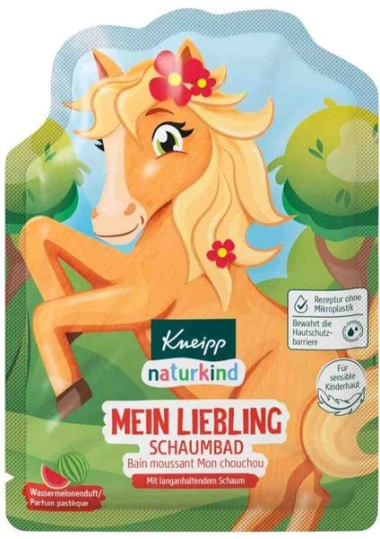 Kneipp Naturkind Alman Kalitesi At Mein Liebling Çocuklar Için Kırmızı Renkli Banyo Köpüğü 40 ml