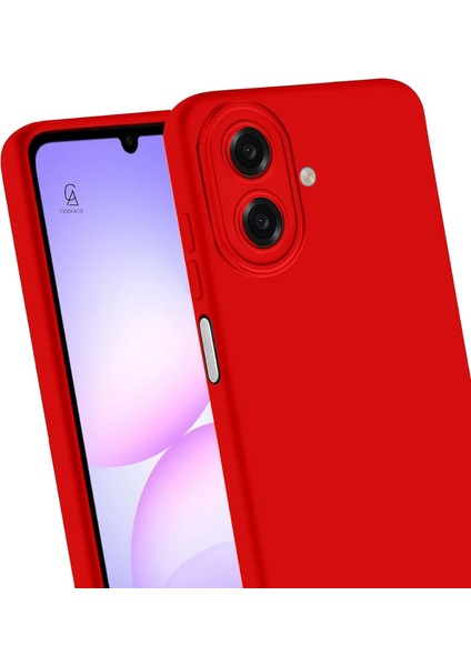 Samsung Galaxy A07 ile Uyumlu Kılıf Esnek Premium Telefon Kılıfı ve Temperli Cam Ekran Koruyucu modelleri