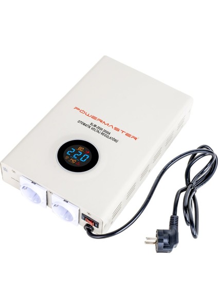 Powermaster SLIM-2000 Otomatik 2000 Watt Kombi Voltaj Regülatörü fiyatları