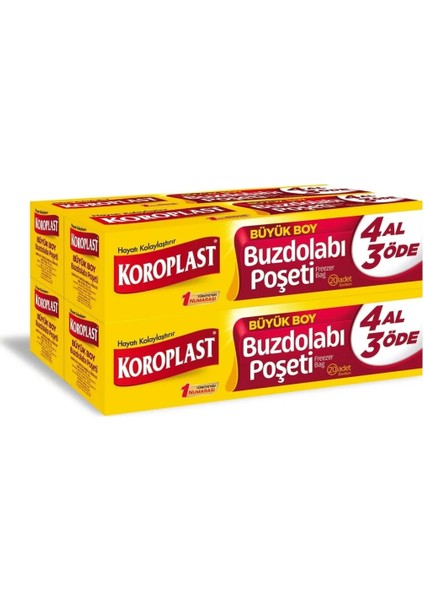 Büyük Boy Buzdolabı Poşeti , 80'li Sızdırmaz Meyve, Sebze Gıda Saklama