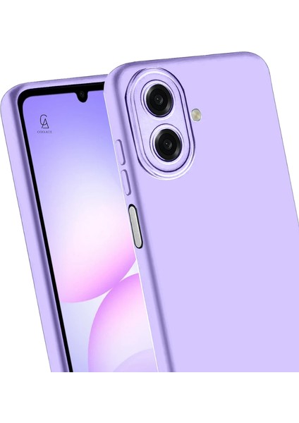 Samsung Galaxy A07 ile Uyumlu Kılıf Esnek Premium Telefon Kılıfı ve Temperli Cam Ekran Koruyucu modelleri