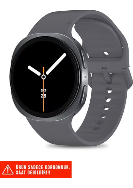 Samsung Galaxy Watch 8 40 / 44MM Watch 8 Classic 46MM Uyumlu Lansman Silikon Kordon