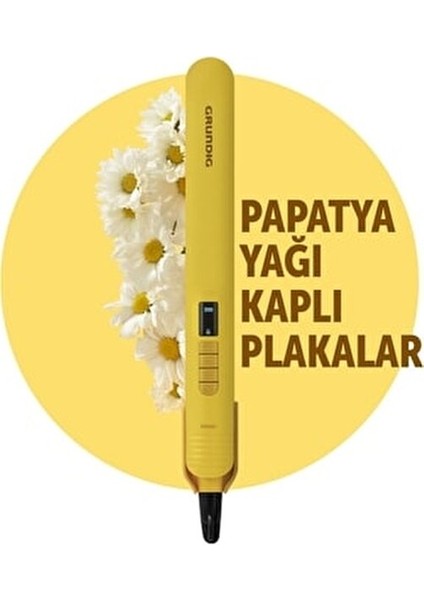 Hs 7031 Botanika Saç Düzleştirici, Biberiye Yağı Kaplı Plaka