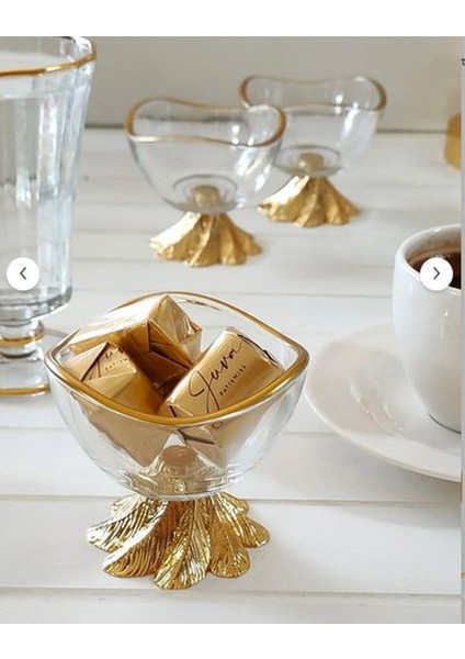 Fine Living Grace 6 Parça Lüx Mini Kase - Lokumluk - Reçellik - Sosluk - Çerezlik -Şekerlik 8 cm fiyatları