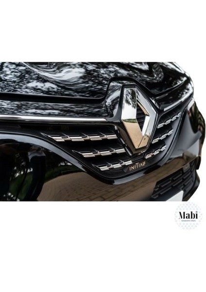 Renault Clio 5 Hb Uyumlu Ön Panjur Çıtası 2 Parça 2019 ve Üzeri Paslanmaz Krom modelleri