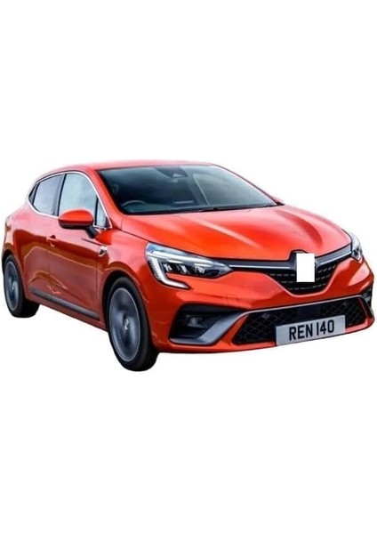Renault Clio 5 Hb Uyumlu Ön Panjur Çıtası 2 Parça 2019 ve Üzeri Paslanmaz Krom fırsatları