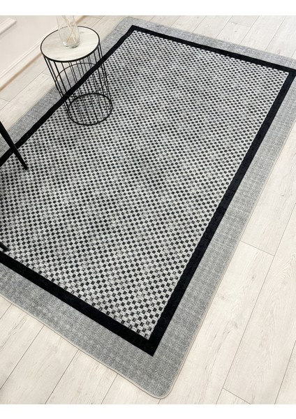 Gri Jüt Sisal Görünüm Bordürlü Kaymaz Taban Yolluk Mutfak Halı fiyatları