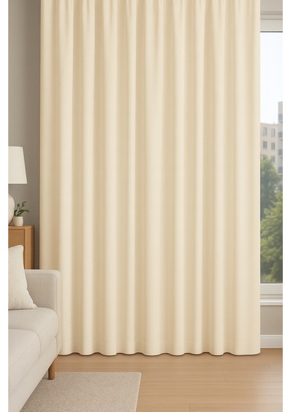 Krem Saten Güneşlik, Kullanıma Hazır, 1. Sınıf, Krem