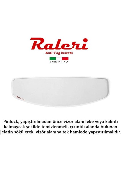 Kask Buğu Önleyici Pinlock 28,6 cm Şeffaf fiyatları