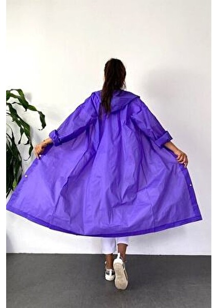 Kadın Erkek Yağmurluk Kapüşonlu Çıtçıtlı Eva Sarı Yağmurluk fiyatları