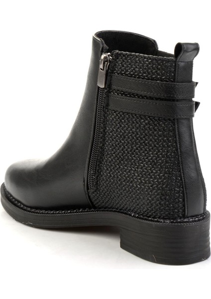 Siyah Siyah Kadın Bot & Bootie K02688008109 modelleri