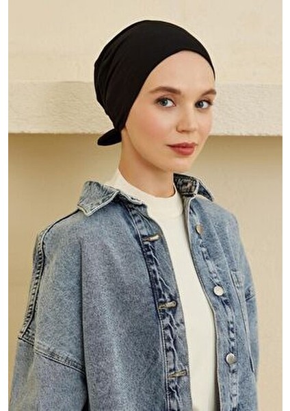 Dikişsiz Geniş Bone Aksesuar Pamuklu Düz Desenli Kadın Kullanımı İçin Rahat ve Hafif modelleri