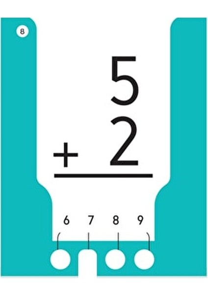 Kolay Öğrenme Yöntemiyle Toplama Çıkarma Etkinlikleri 4'lü Set 6 - 8 Yaş modelleri