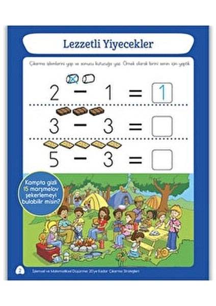 Kolay Öğrenme Yöntemiyle Toplama Çıkarma Etkinlikleri 4'lü Set 6 - 8 Yaş