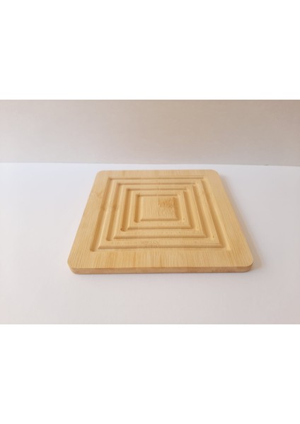 Bambu Nihale Ahşap Çaydanlık Altlığı Kare Tencere Altlığı Çaydanlık Matı fiyatları