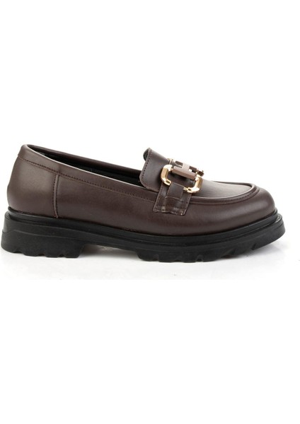 Kahve Kadın Loafer Ayakkabı K01021050009