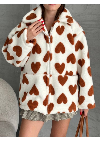 Asur Butik Kadın Kuzu Model Yumuşak Peluş Mont fırsatları