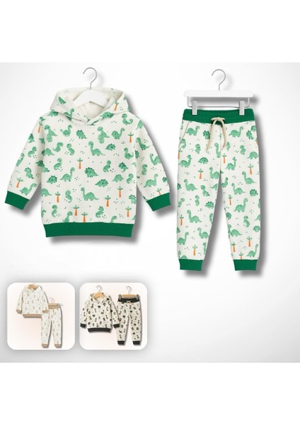 1-5 Yaş Çocuk Eşofman Takımı – %100 Pamuk Kapüşonlu Sweatshirt ve Eşofman modelleri