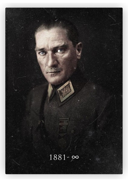 Atatürk (1881 - ∞) Ahşap Poster 20x29 Cm Ahşap Poster 20X29 cm