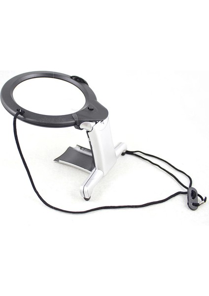 2x 6x LED Eller Serbest,boyun Asılı,dıkış,okuma Için En Uygun Büyüteç 11B1