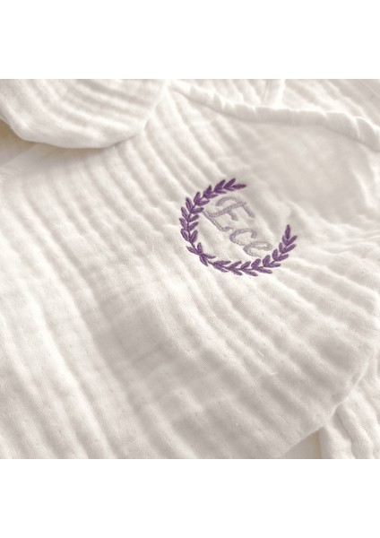 Isim Yazılı Yenidoğan Hastane Çıkışı Seti - 6 Parça Kişiye Özel Müslin Bebek Ürünleri