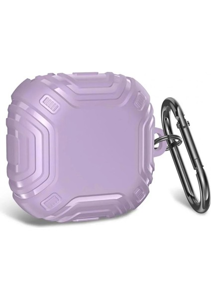 Samsung Galaxy Buds Core Uyumlu Darbe Emici Sert Silikon+ Askılık