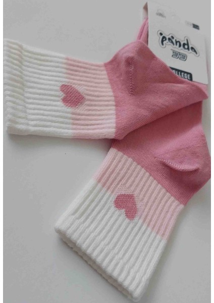 Panda Kalp Desenli Renkli Çorap – Kadın Unisex Rahat Günlük Çorap (4’lü Paket) fiyatları