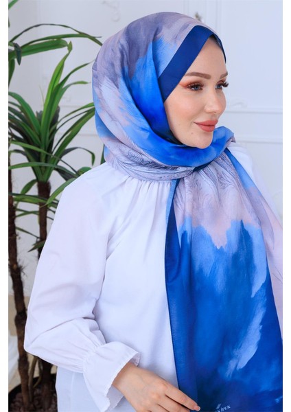 Modern Çiçek Desenli Dijital Soft Şal fırsatları