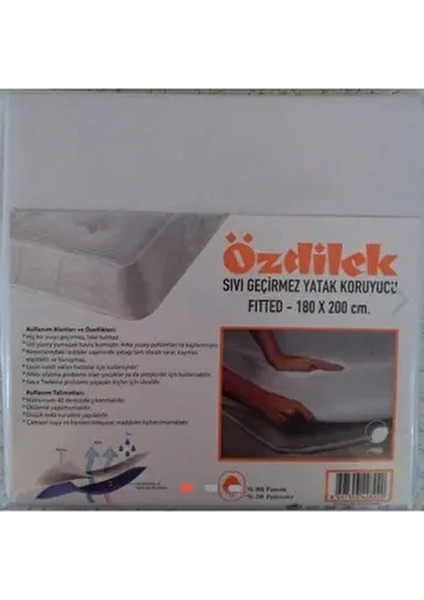 Alez Sıvı Geçirmez Yatak Koruyucu Alez Çift Kişilik ve Tek Kişilik 4 Farklı Ebat