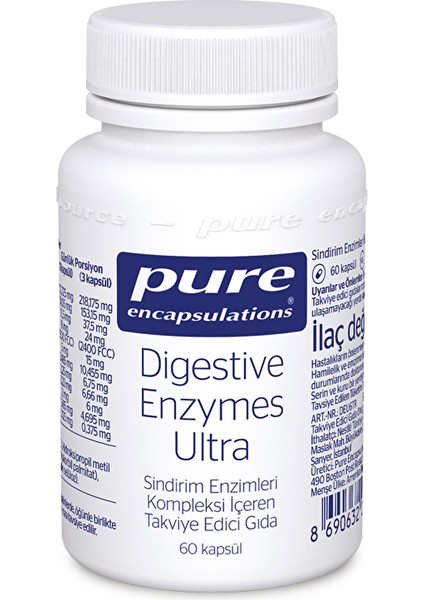 Digestive Enzymes Ultra 60 Kapsül