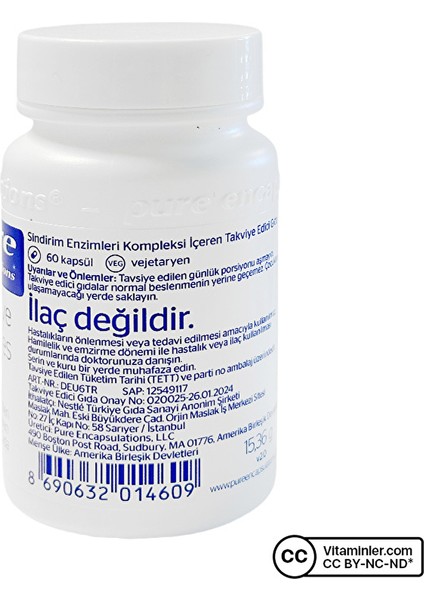 Digestive Enzymes Ultra 60 Kapsül modelleri