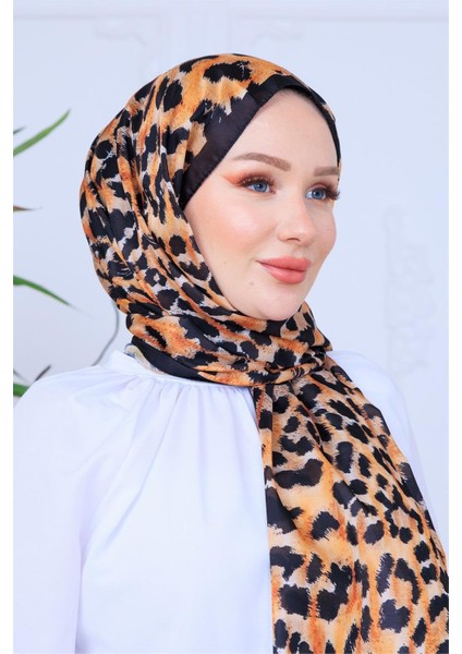 Leopar Desenli Dijital Soft Şal indirimleri