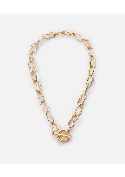 Iç Içe Geçmiş Amorf Zincir Kolye IW6250051097265