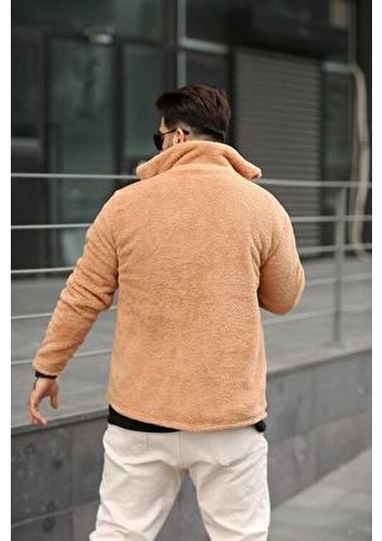 Unisex Peluş Polar Hırka Ceket modelleri