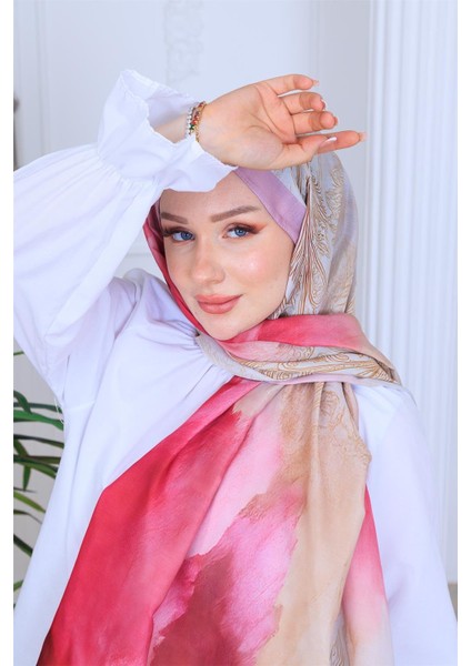 Modern Çiçek Desenli Dijital Soft Şal indirimleri