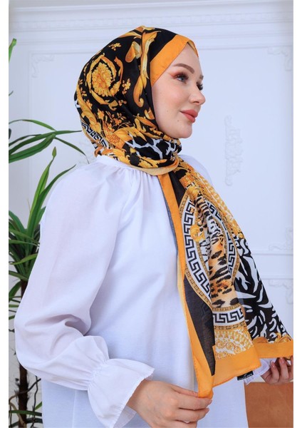 Modern Leopar Desenli Dijital Soft Şal fırsatları