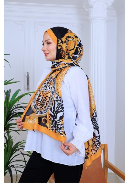 Modern Leopar Desenli Dijital Soft Şal indirimleri