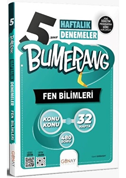 5. Sınıf Fen Bılımlerı 32 Haftalık Denemelerı Bumerang Seris 2025