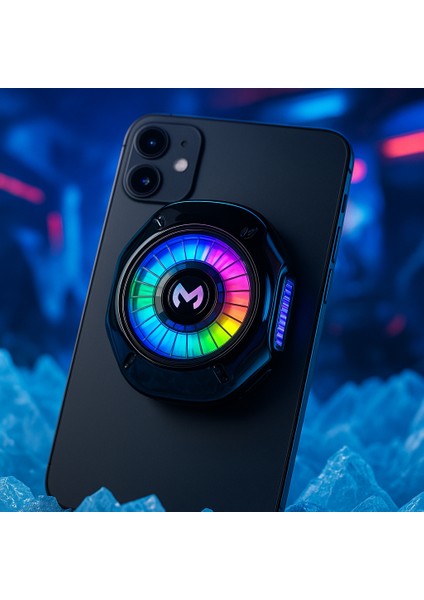 CX10 Rgb Manyetik Telefon Soğutucu Fan – Sessiz ve Güçlü Soğutma modelleri