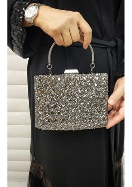 Abiye Çanta Kadın Taşlı Abiye Clutch Portföy Çanta GP1111ABİYE fiyatları