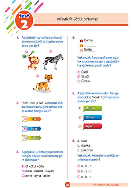 3. Sınıf Tüm Dersler Yeni Nesil Soru Bankası LGS Hazırlık İçin Kolektif indirimleri