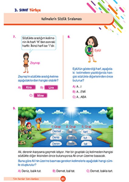 3. Sınıf Tüm Dersler Yeni Nesil Soru Bankası LGS Hazırlık İçin Kolektif