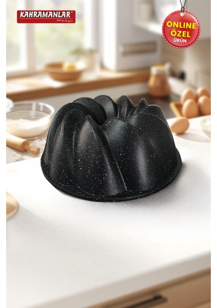 Rüzgar Gülü Döküm Kek Kalıbı