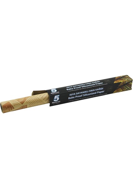 Isıya Dayanıklı Fırın Pişirme Rulo Kağıt 5 Metre x 30CM (4989)