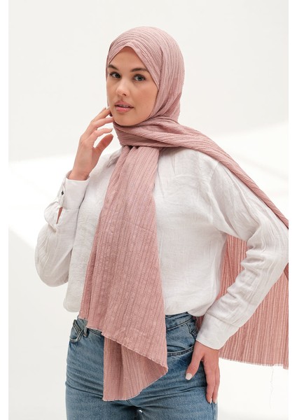 Modal Gofre Şal Pembe fırsatları