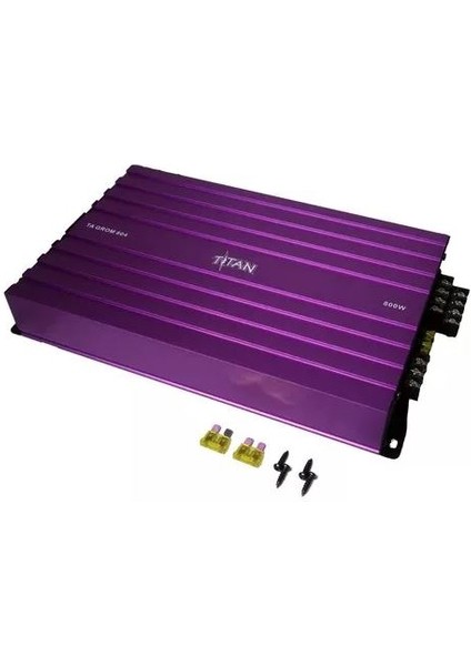 TITAN-804 4 Kanallı Max 1600 Watt Oto Amfi-Anfi