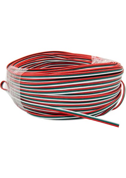 3 Pin Kordon Kablo 3X0.22MM Şerit LED Kablosu 3 Lü Jst Elektrik Kablosu Kalaylı Bakır Kablo 100 Metre modelleri