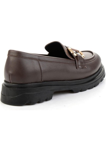 Kahve Kadın Loafer Ayakkabı K01021050009 modelleri
