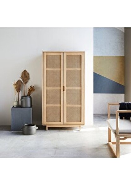 Hazeran Detaylı Masif Ahşap Büfe, Vitrin, Erzak Dolabı, Gardırop 160X85 cm fiyatları