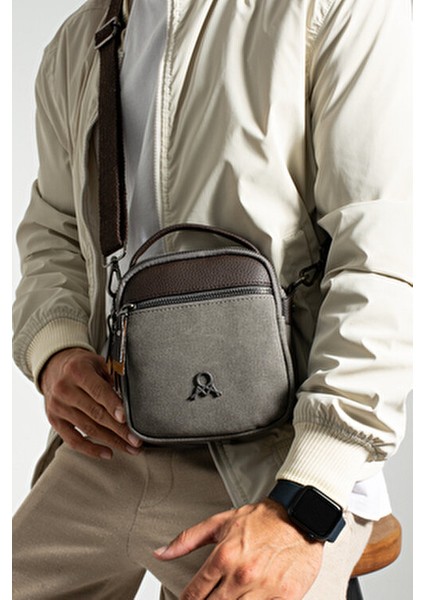 Mega Erkek Kanvas El Çantası Postacı Çantası